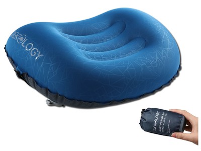 Trekology Aluft 2.0 Inflatable Camping Pillow Lightweight, Compact Travel Pillow