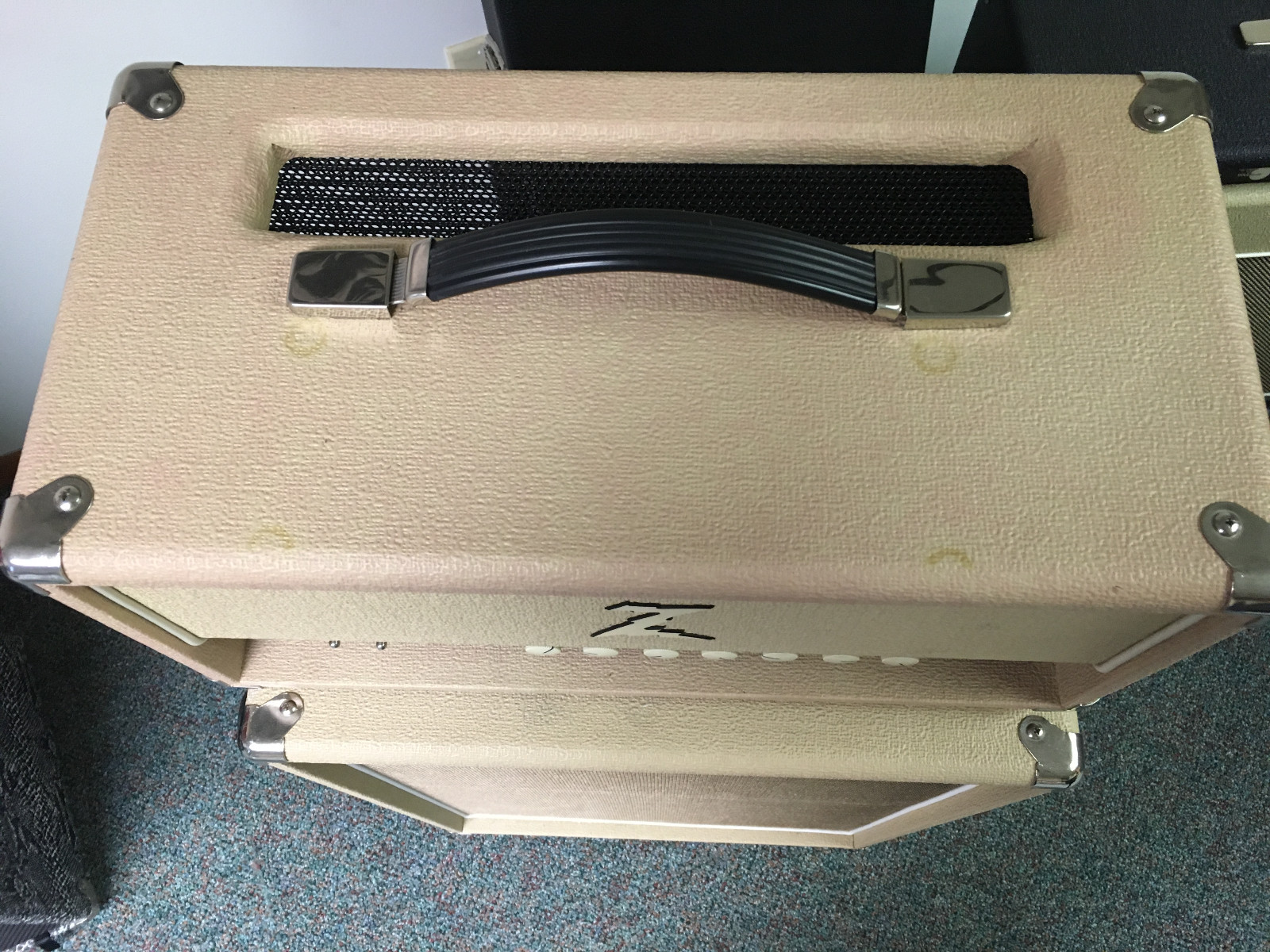 Dr Z Maz Jr 18-Watt Tube Guitar Amp Head-Creme-Excellent Amp