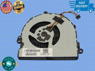 Original CPU Cooling Fan for HP 15-DA 15-DB with AMD CPU series L20474-001