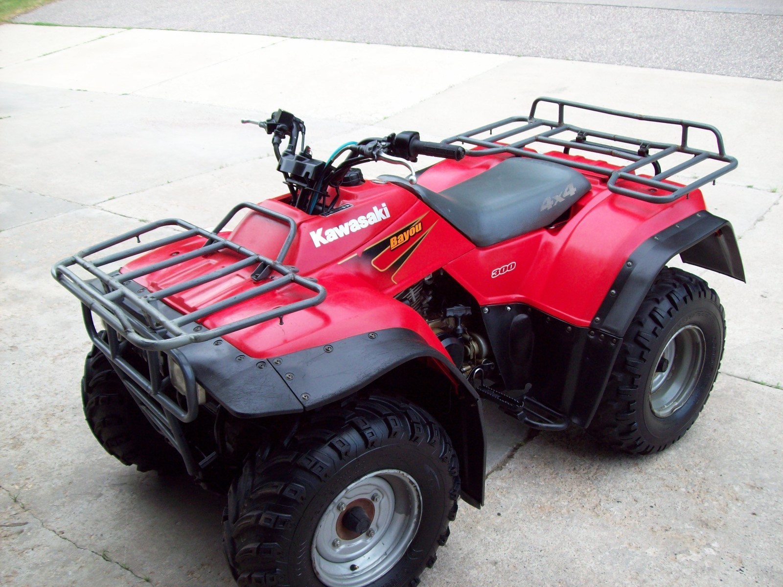 1999 Kawasaki Bayou 300 4X4, utility atv, AFFORDABLE
