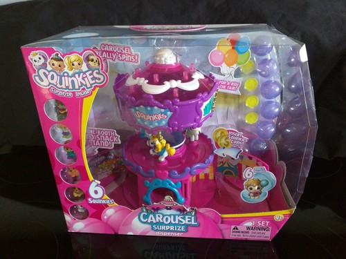 SQUINKIES CAROUSEL DISPENSER BLIP TOYS BRAND NEW FACTORY SEALED!