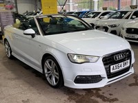 2015 Audi A3 Cabriolet 2.0 TDI S line Euro 6 (s/s) 2dr CONVERTIBLE Diesel Manual