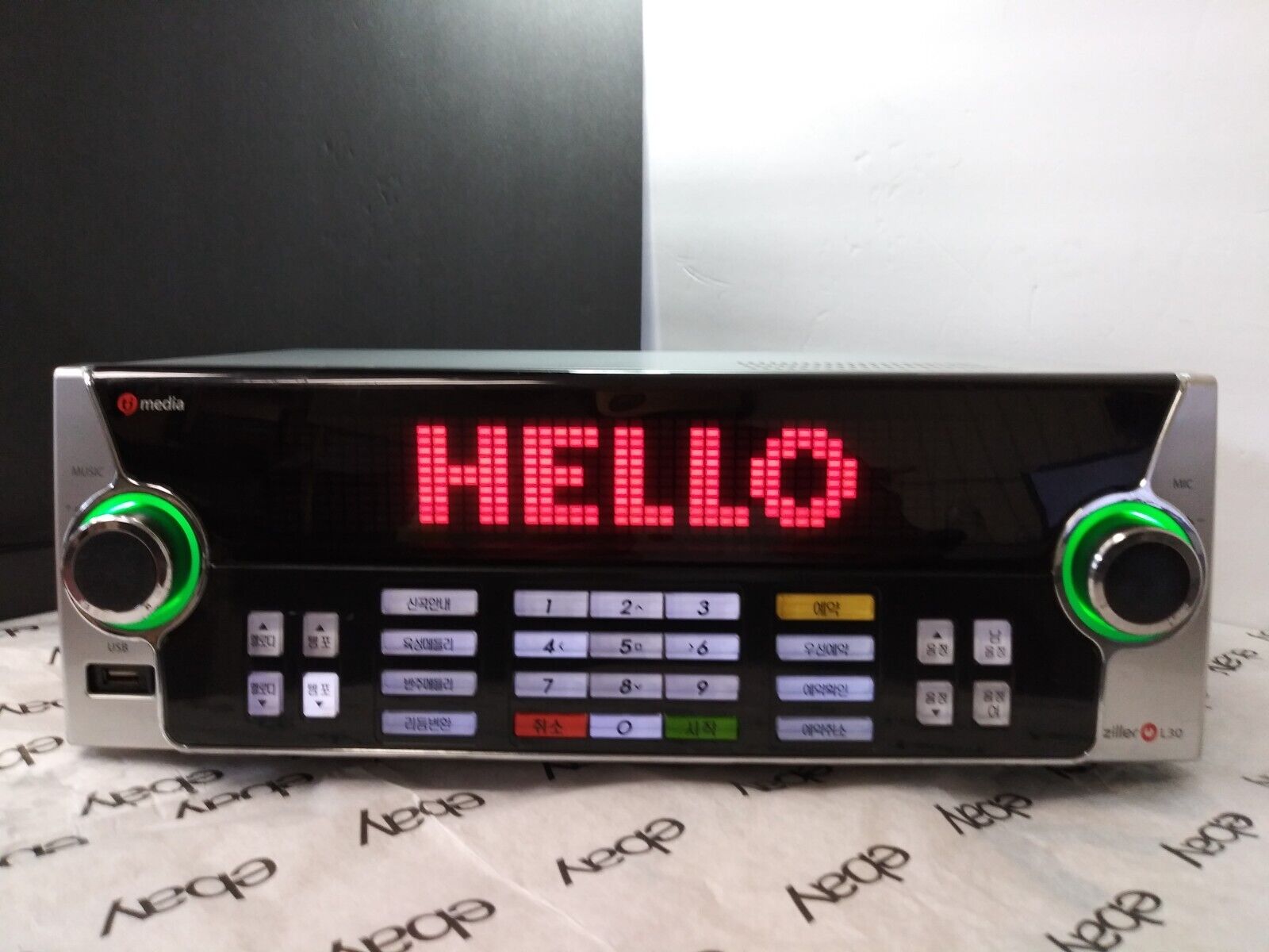 TJ MEDIA ZILLER L30 KARAOKE MACHINE SYSTEM XA090024-10002*NO TJ MEDIA ZILLER L30 KARAOKE MACHINE SYSTEM XA090024-10002*NO