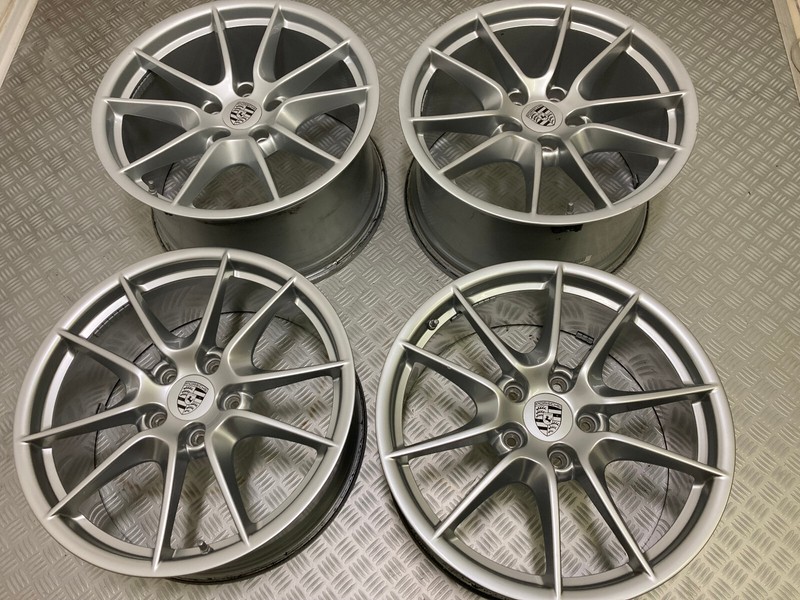Original 20 Zoll Alufelgen Porsche 911 991 Carrera S 99136216104 99136216605
