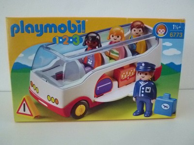 playmobil airport shuttle bus
