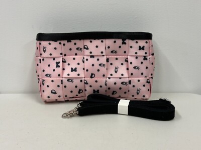 Disney Harveys Blushing Minnie Mouse Seatbelt Makeup Bag Purse