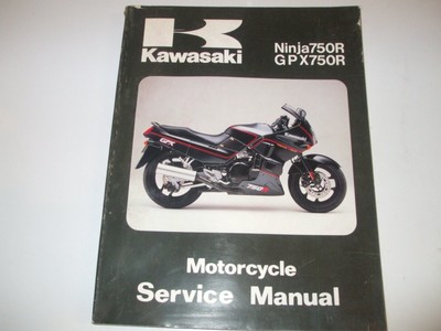 Kawasaki Gpx 750 R 1987 Haynes Service Repair Manual 1780 Sslawcorp 