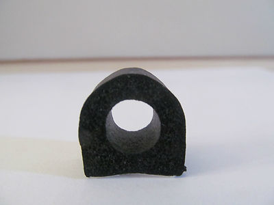 Auto RV Marine Industrial Self Adhesive Exterior 3/4 x3/4 D Rubber Weather Seal 