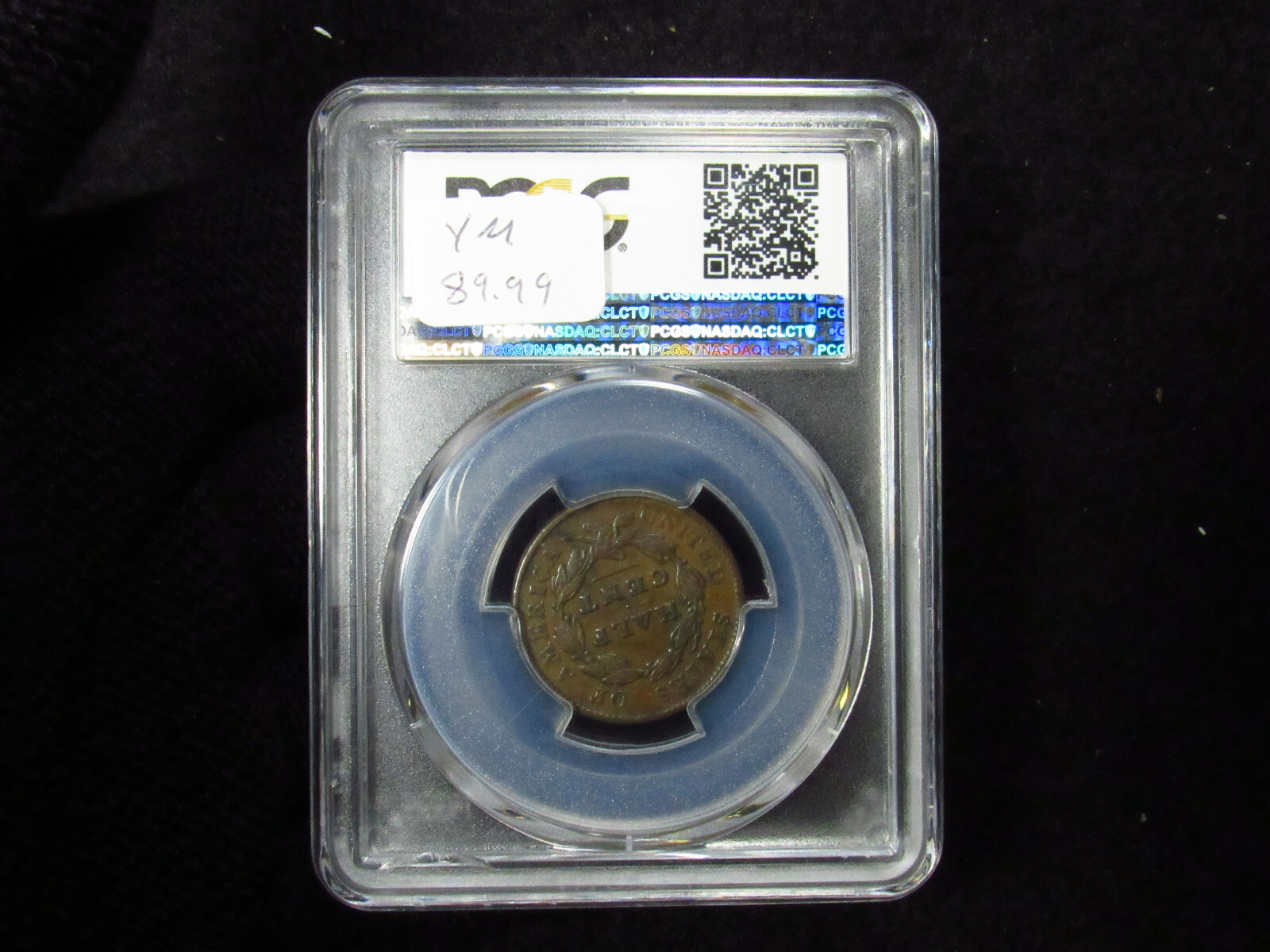 1828 Half Cent 13 STARS PCGS VF35 (302) ti
