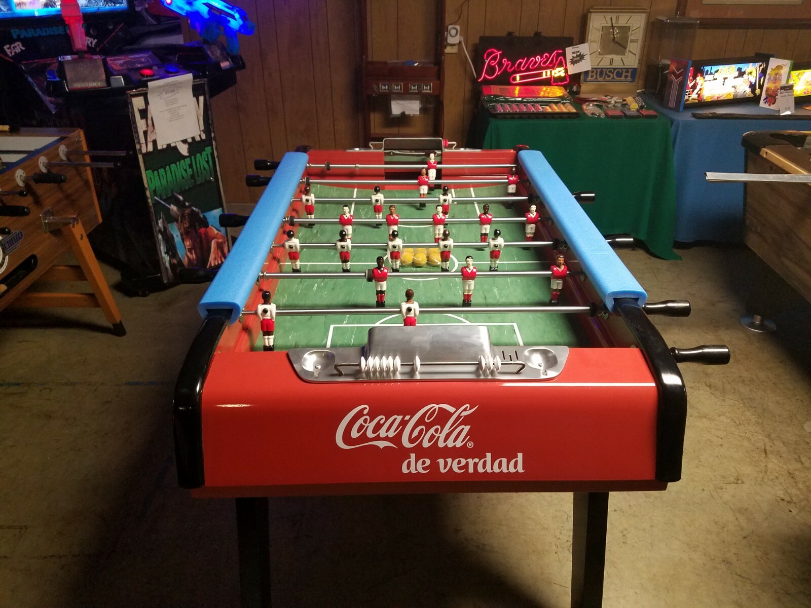 Bonzini Foosball Table Coca Cola Edition, New