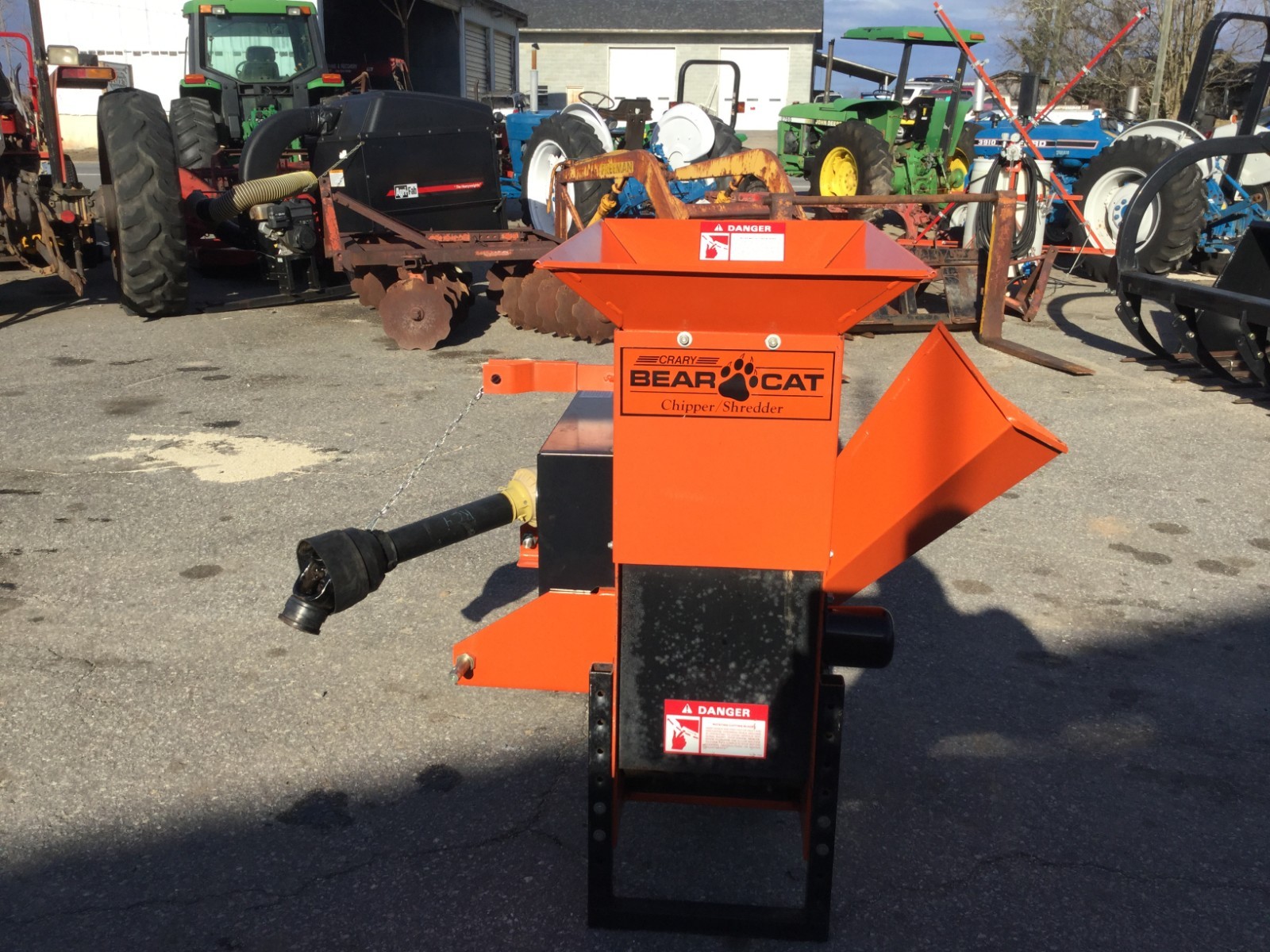 Very Nice Crary Bear Cat 554 PTO Disc Chipper