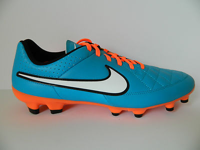 シューズ NIKE Tiempo Gino Leather IC 27cm Nike Tiempo Genio Leather IC (Orange)