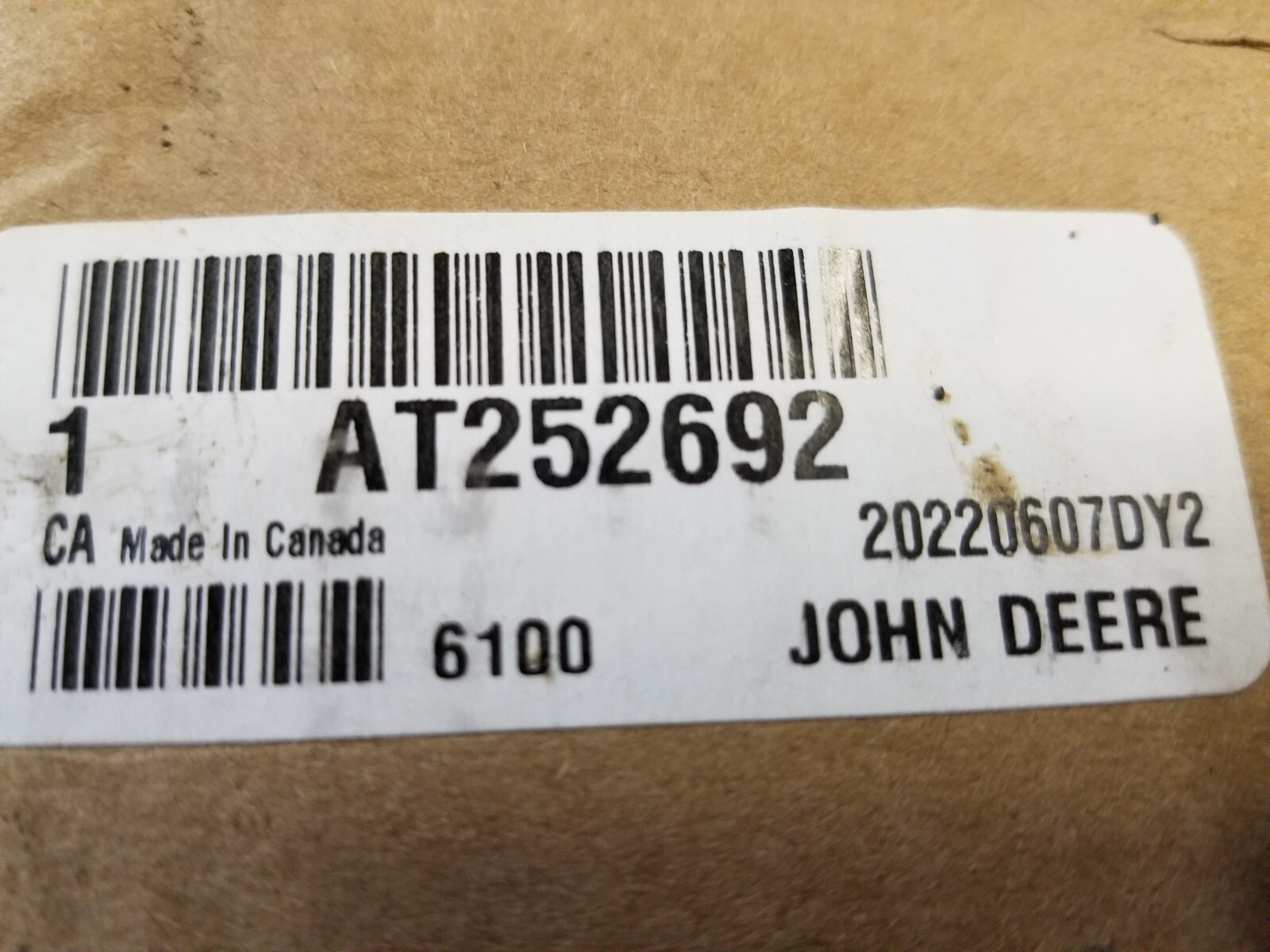 JOHN DEERE AT252692 AIR DRYER - Picture 5 of 5
