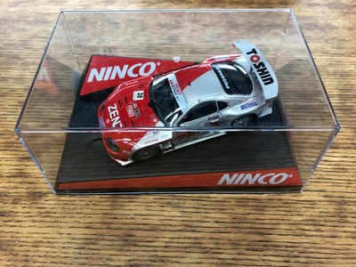 Rare Ninco 50416 Toyota Supra GT Zent racing slot car 1/32