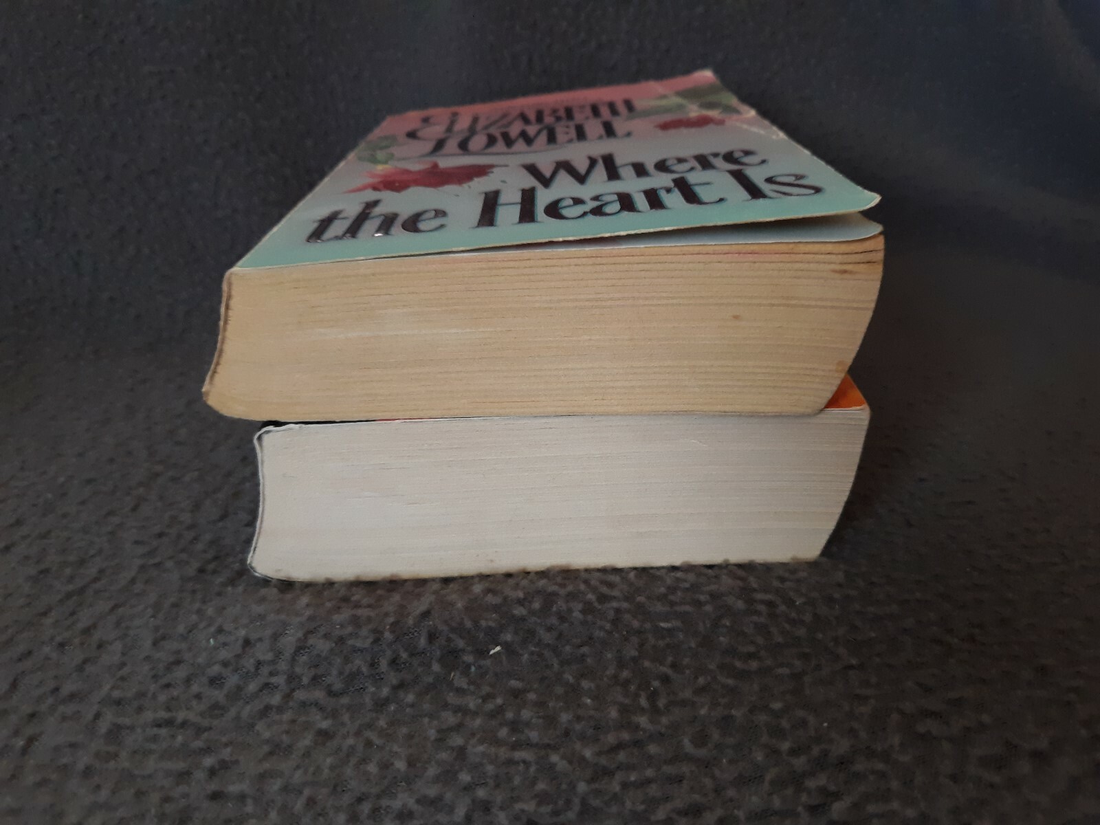 Elizabeth Lowell Lot of 2 Paperbacks Death is Forever/Where the Heart Is