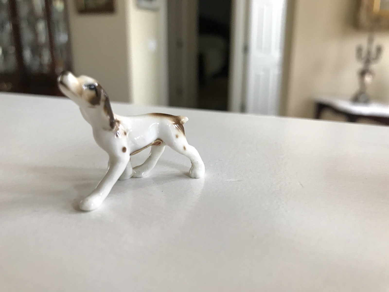 Vintage Bone China Spaniels Damaged but Still Adorable