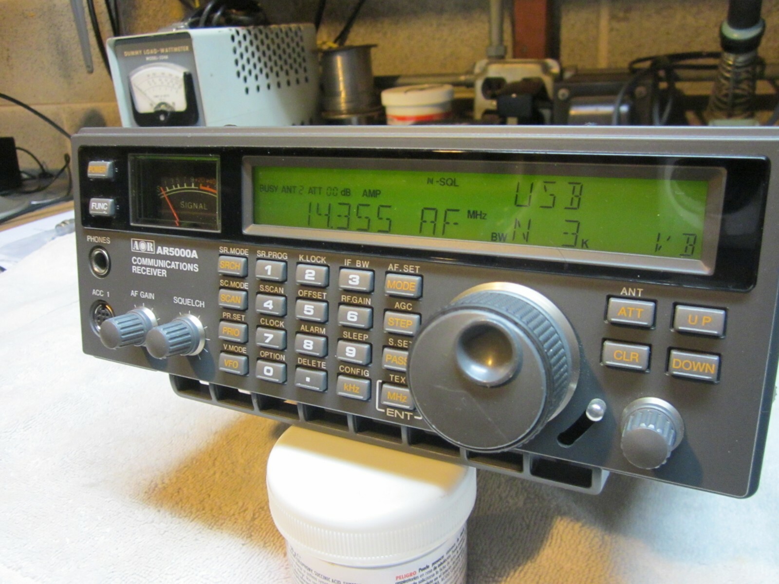 AOR AR5000A+3 Radio Receiver/Scanner  10 KHz - 3000 MHz