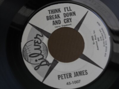 Z24 SILVER 1007 R&B SOUL PETER JAMES THINK ILL BREAK DOWN AND CRY HOW I KNOW