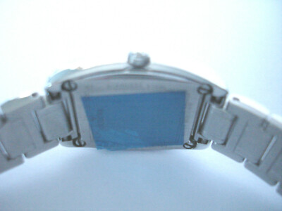 Pre-owned Bulova Women's 96r162 Highbridge Diamond Watch Tonneau Case