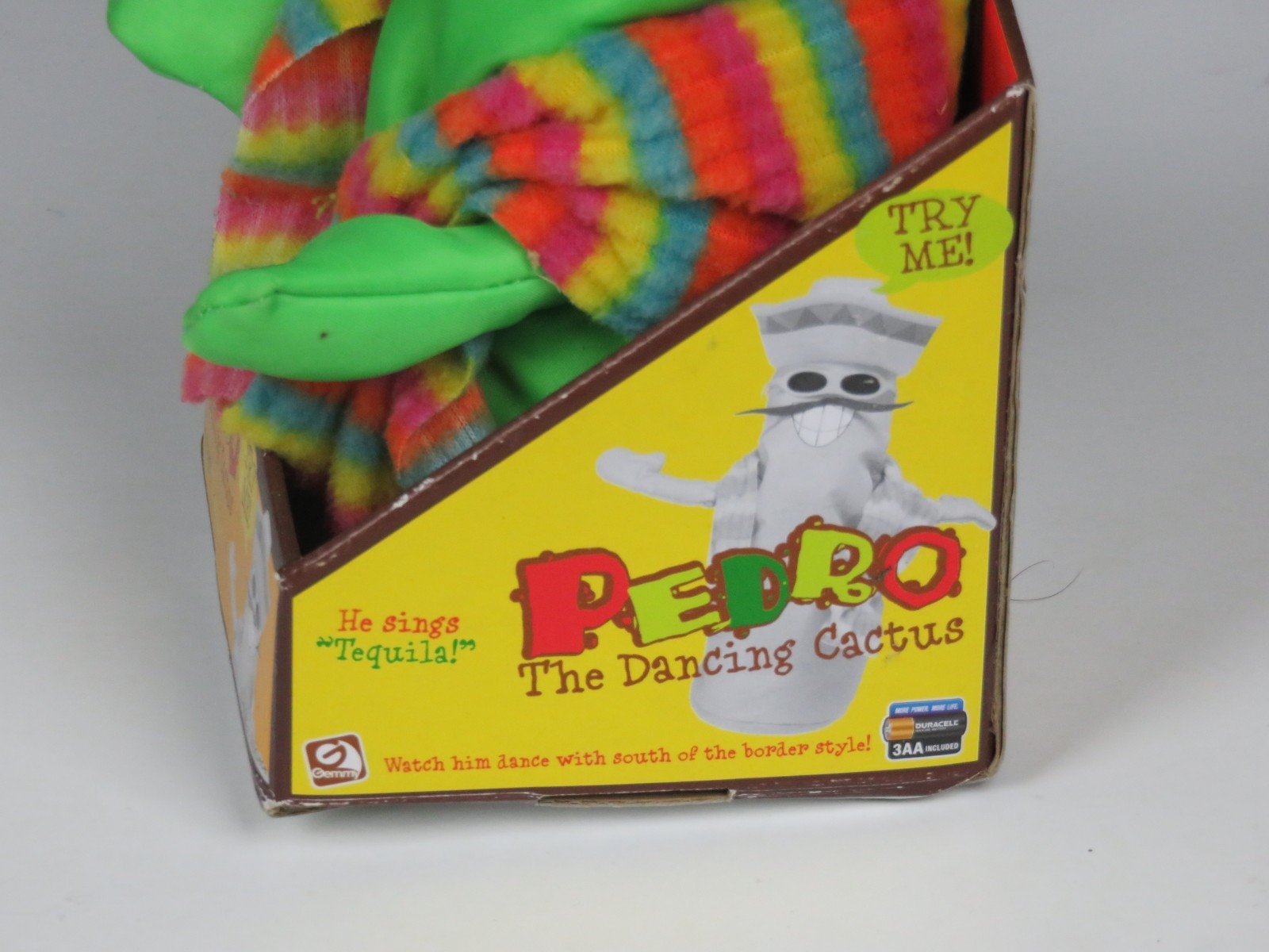 Pedro the Dancing Cactus ©2008 He Sings Tequila Rare (See Video)