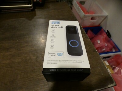 Blink Smart Wi Fi Video Doorbell Wireless Battery Wired HD Amazon Alexa