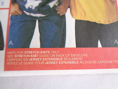 Sewing Pattern Lot 2 McCall's 9582 Sz 38, 40, 50, 52 Unisex Pullover Top & Hat