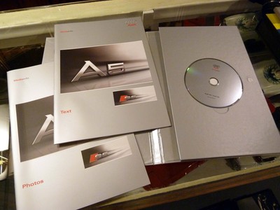 2007 Audi A5 S5 full press kit - Nice!