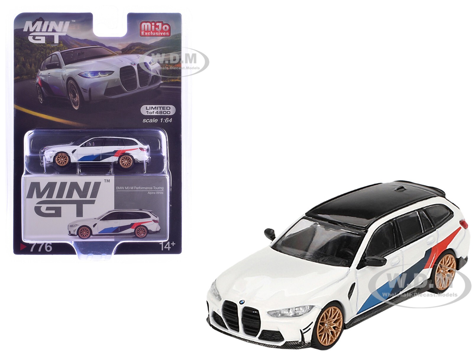 MINIGT　No.41　トイザらス限定　BMW　M3　Alpine　White Mini GT #41 BMW M3 (E30) Alpine White - LHD – J Toys Hobby