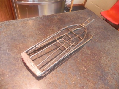 Repro Vintage Schwinn Lightweight Bicycle Rat Trap Rear Rack Road Bike Cruiser