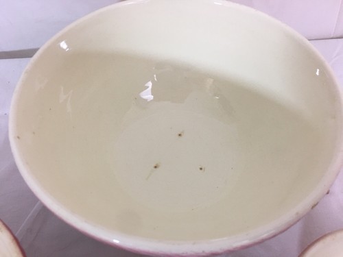 Vintage Hull Pink Nesting Mixing Bowls Set Of 3