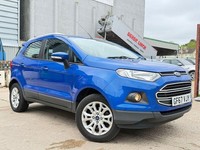 2017 Ford Ecosport 1.0T EcoBoost Zetec Euro 6 (s/s) 5dr HATCHBACK Petrol Manual
