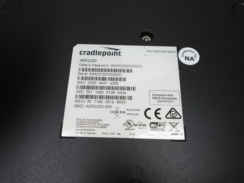 VERIZON EQUIPMENT ASSET TRACKER AI-111 FOR POWERED ASSETS VZ-MRDP-001-US **READ*