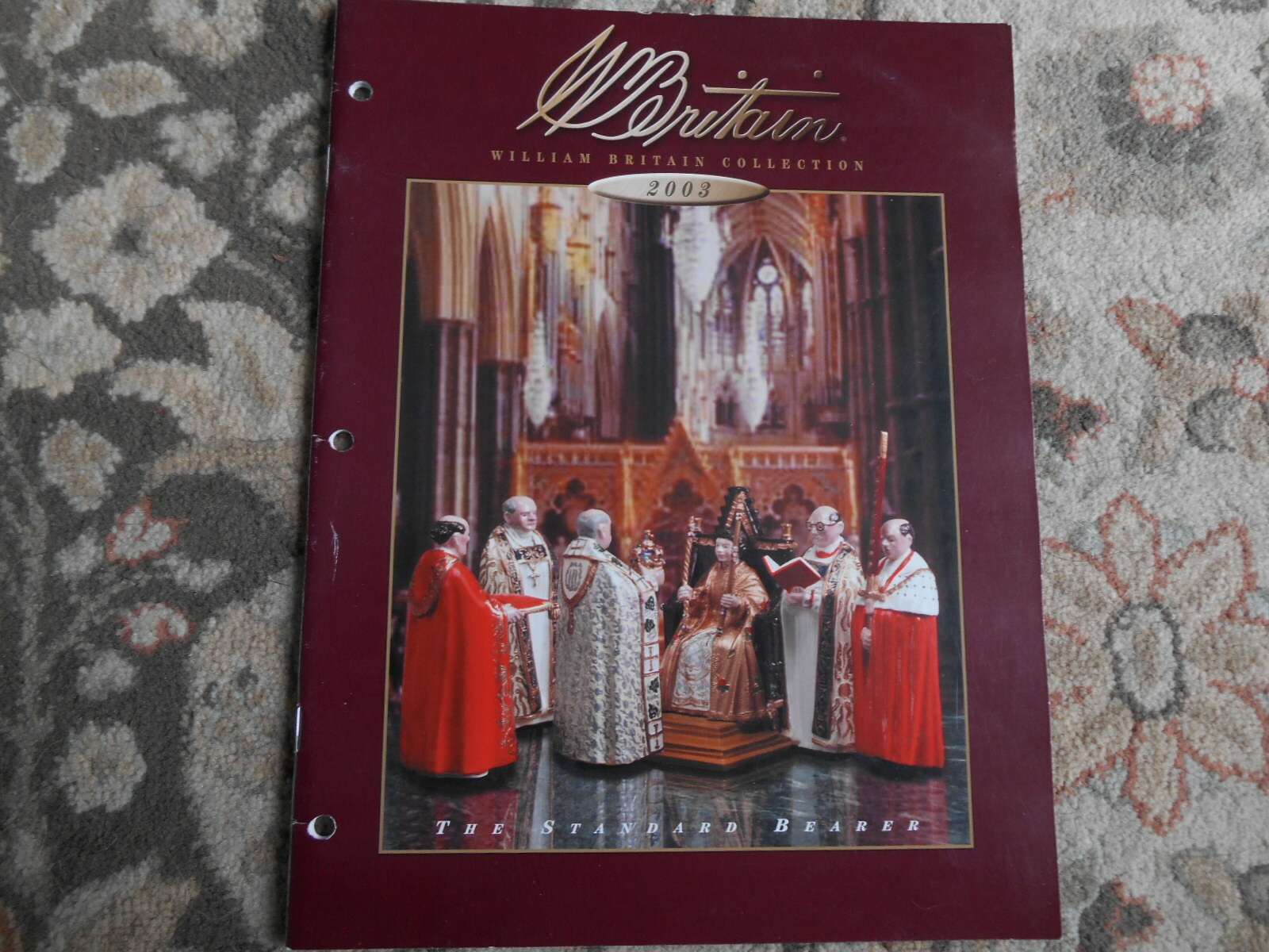 Six (6) WILLIAM BRITAIN COLLECTION Color Catalogs 2001 thru 2006