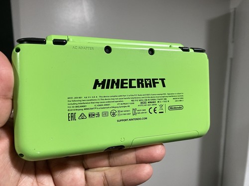 New Nintendo 2DS XL LL Minecraft Creeper Edition Console