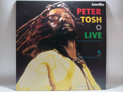 Peter Tosh Live Japan Rare! Laserdisc 1984