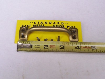 Vintage Drawer Pull Handle NEW OLD STOCK Hardware Standard Cast Metal