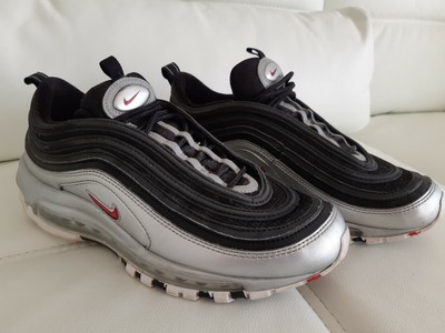 Nike Silver Air Max 97 Kaufesmarktplä NIKE AIR MAX 97 SSL BV0306 001 Silver Gold Black UK 8 EUR