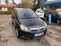 2007 Vauxhall Zafira 1.8 16V Design Euro 4 5dr MPV Petrol Manual