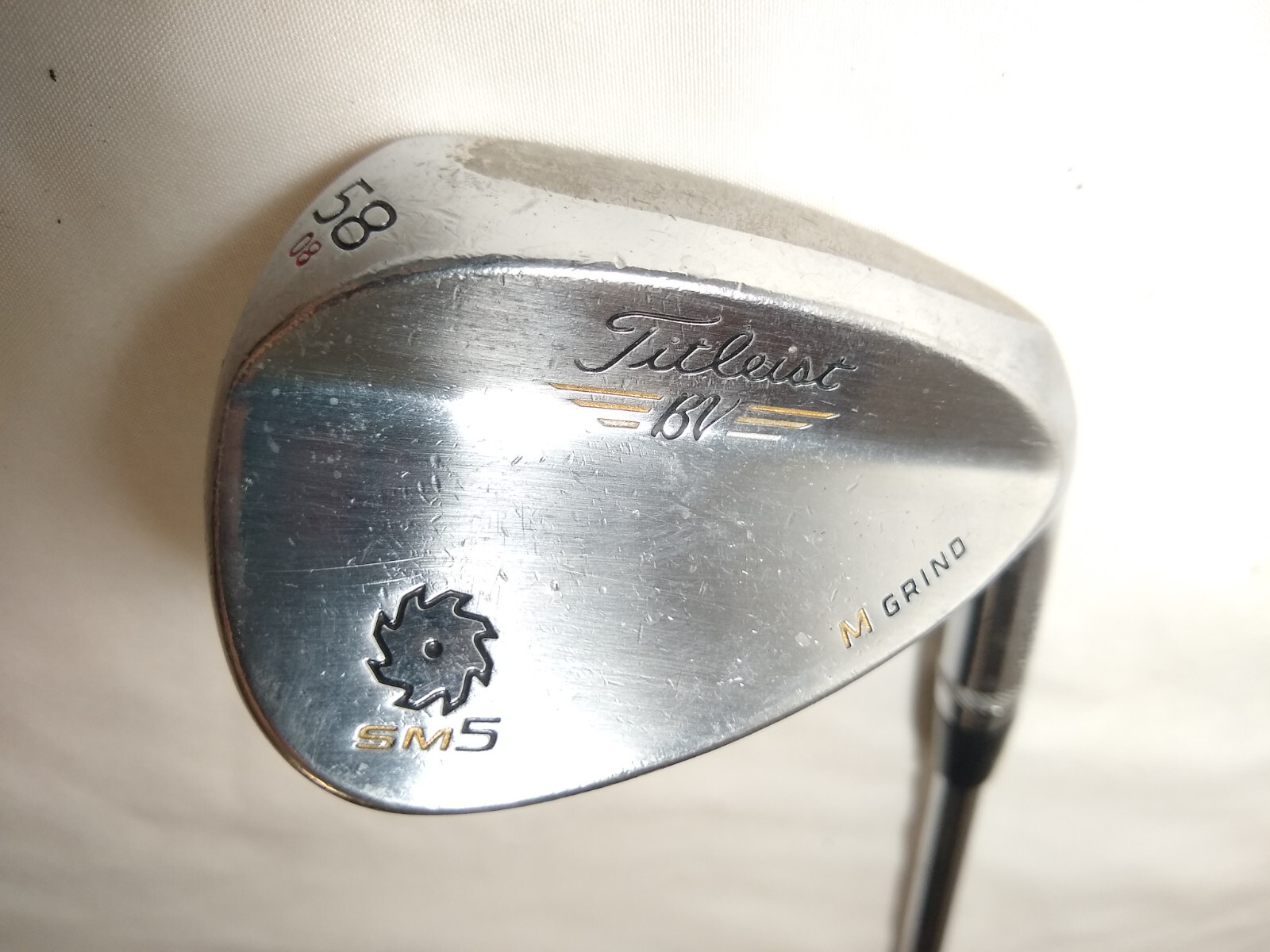 世界的に有名な Design Vokey BV Titleist 58°/08  SM5 クラブ