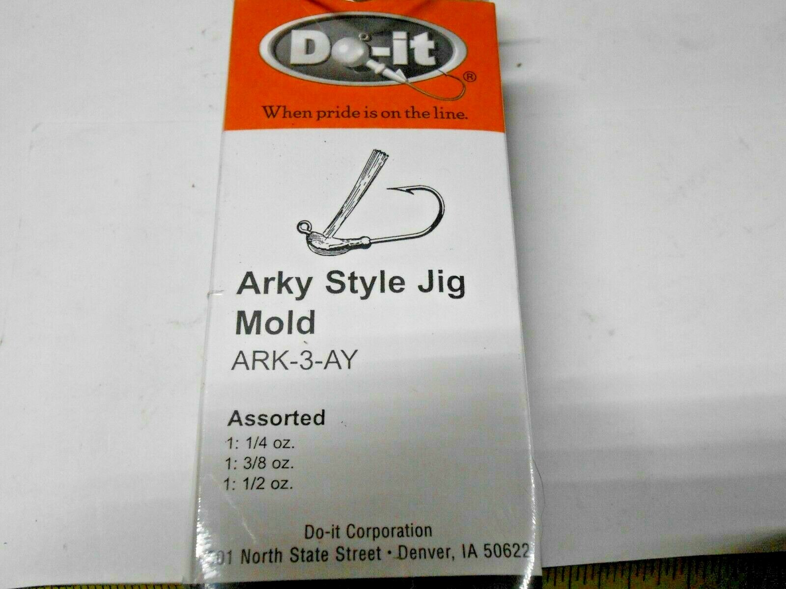 3064 DO-IT Weedless Arky Jig Mold 1/4- 1/2 oz | eBay