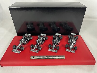 RARE Hot Wheels 1:43 Ferrari Constructors Champions 4 cars 1999 2000 2001 2002