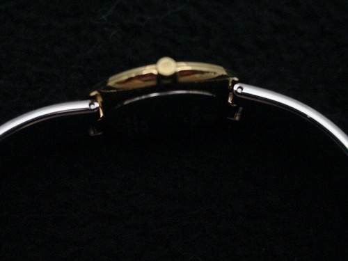 Pre-owned Michel Herbelin Ladies Watch French  Bangle Watch Gold Eta Swiss 7 Jewel