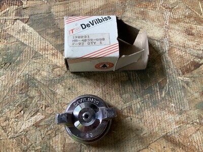 DEVILBISS MB-4039-80 Spray Gun Air Nozzle #80 used