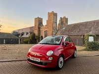 2010 Fiat 500 0.9 TwinAir Lounge 3dr HATCHBACK Petrol Manual
