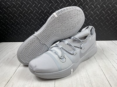 Size 18-New Nike Kobe A.D. TB Promo - AT3874 003 - Wolf Grey / Black - White