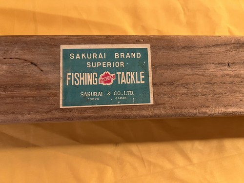 VINTAGE SAKURA JAPAN Fishing rod 4 PCS | eBay
