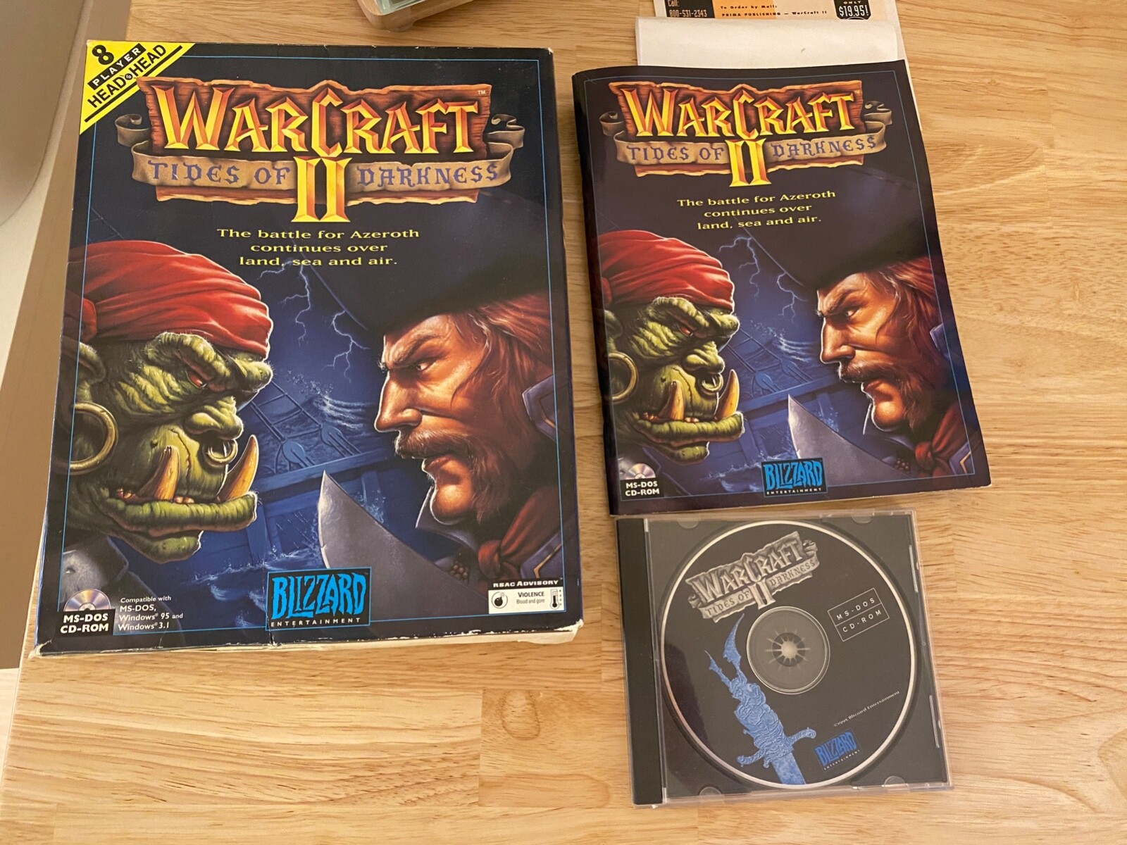 ウォークラフト2 win95版 WARCRAFT II & Expansion CD-ROM SET - Blizzard (PC, 1995) | eBay