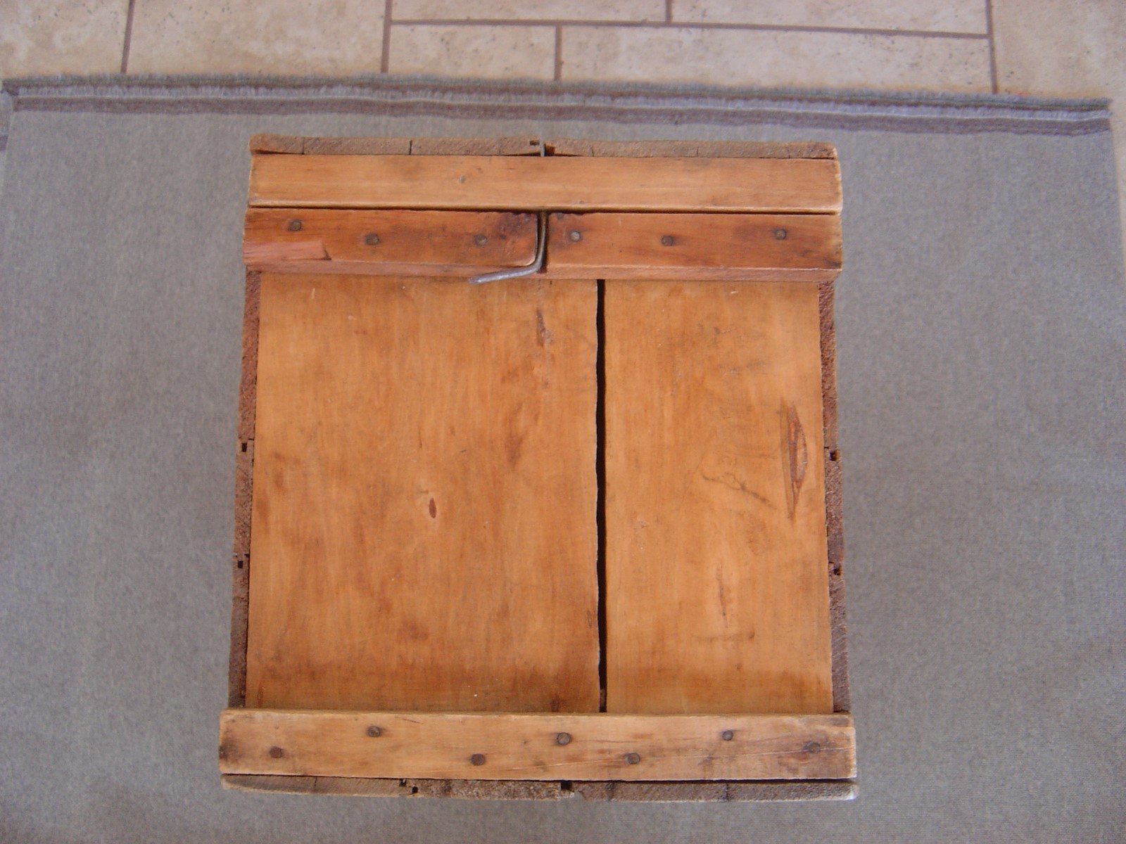 VINTAGE 1900's GRIGGS COOPER COFFEE WOOD CRATE ST. PAUL MN HANKINSON N. DAKOTA