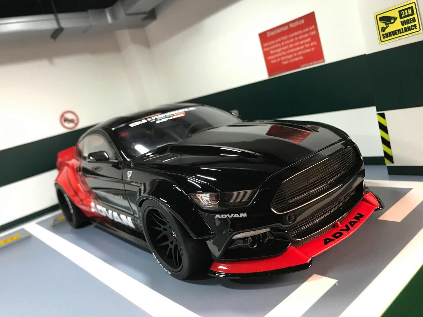 GT Spirit Asian Exclusive Ford Mustang LB works ADVAN 1:18 GT Spirit Asian Exclusive Ford Mustang LB works ADVAN 1:18