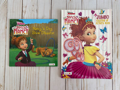 Fancy Nancy Dog Show Disaster + Coloring Book + New Kids Gift Idea Disney Read